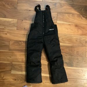 Black bib snow pants - 5T